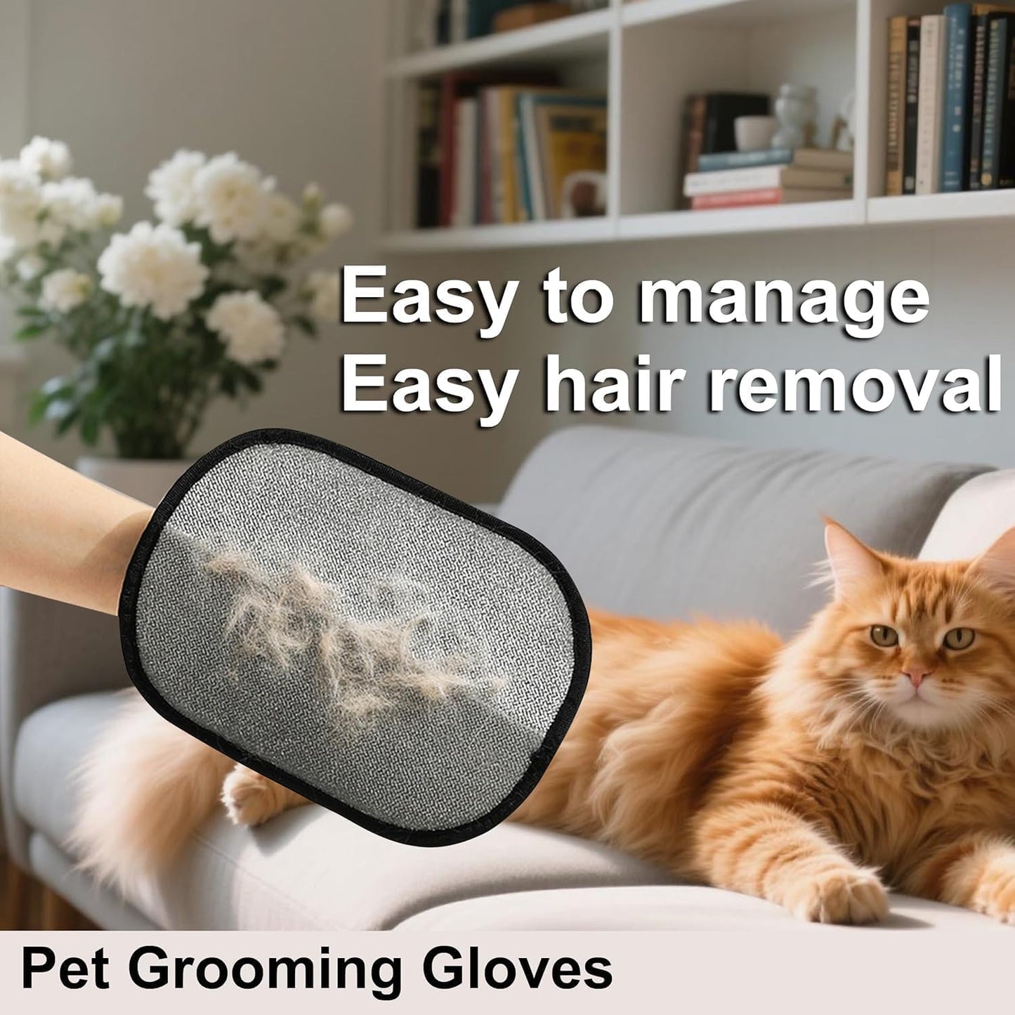 InstaKart Exclusive Dog Grooming Gloves