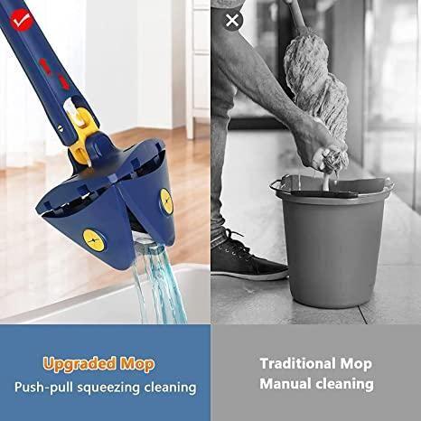Triangle Squeezing Cleaning Mop