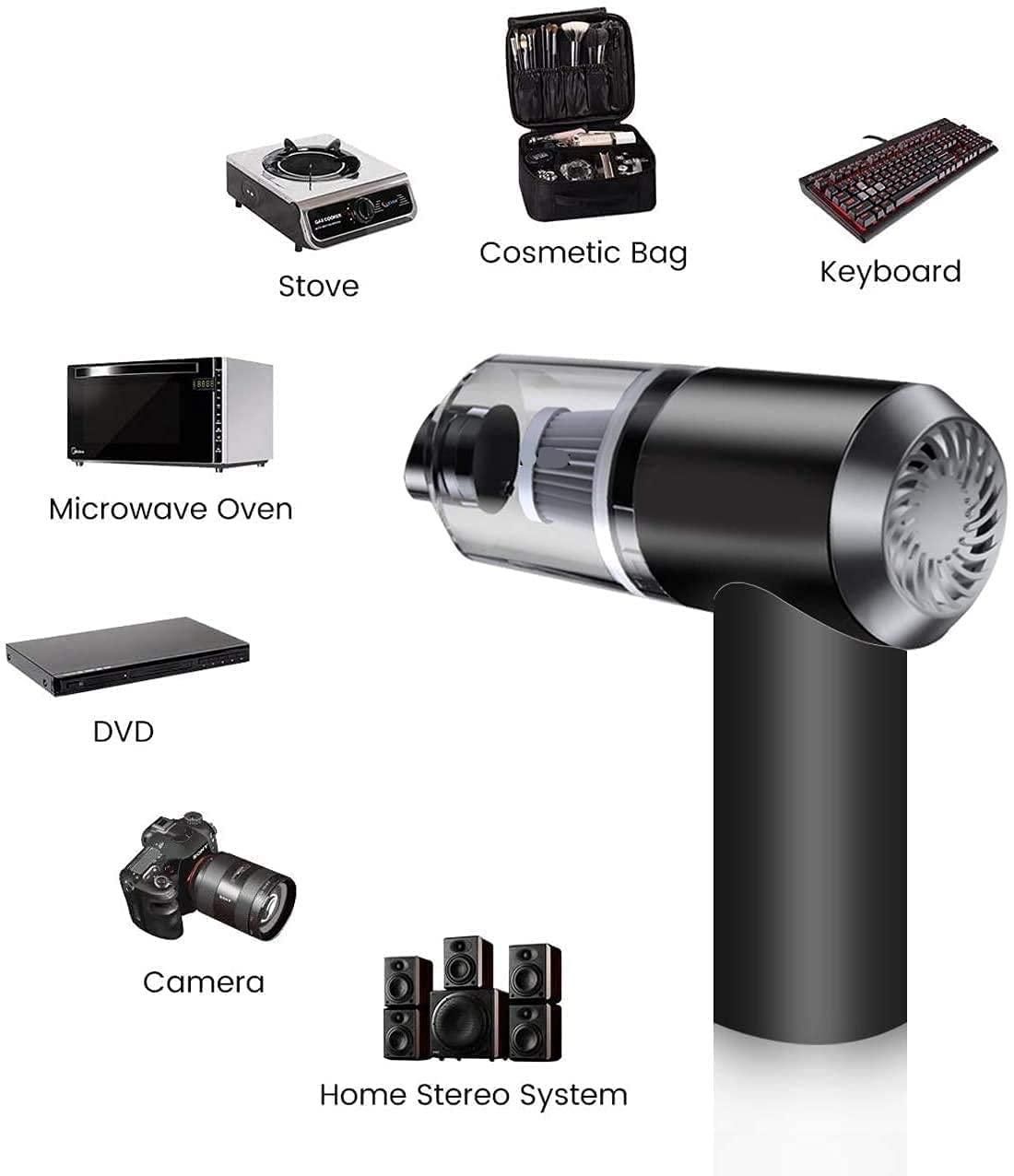 Portable Air Duster And Wireless Vacuum Cleaner